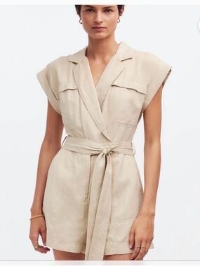 Madewell women’s Utility Romper size 4